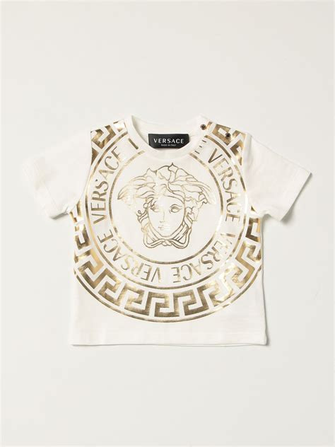 young versace medium shirt|Young Versace Printed Cotton T.